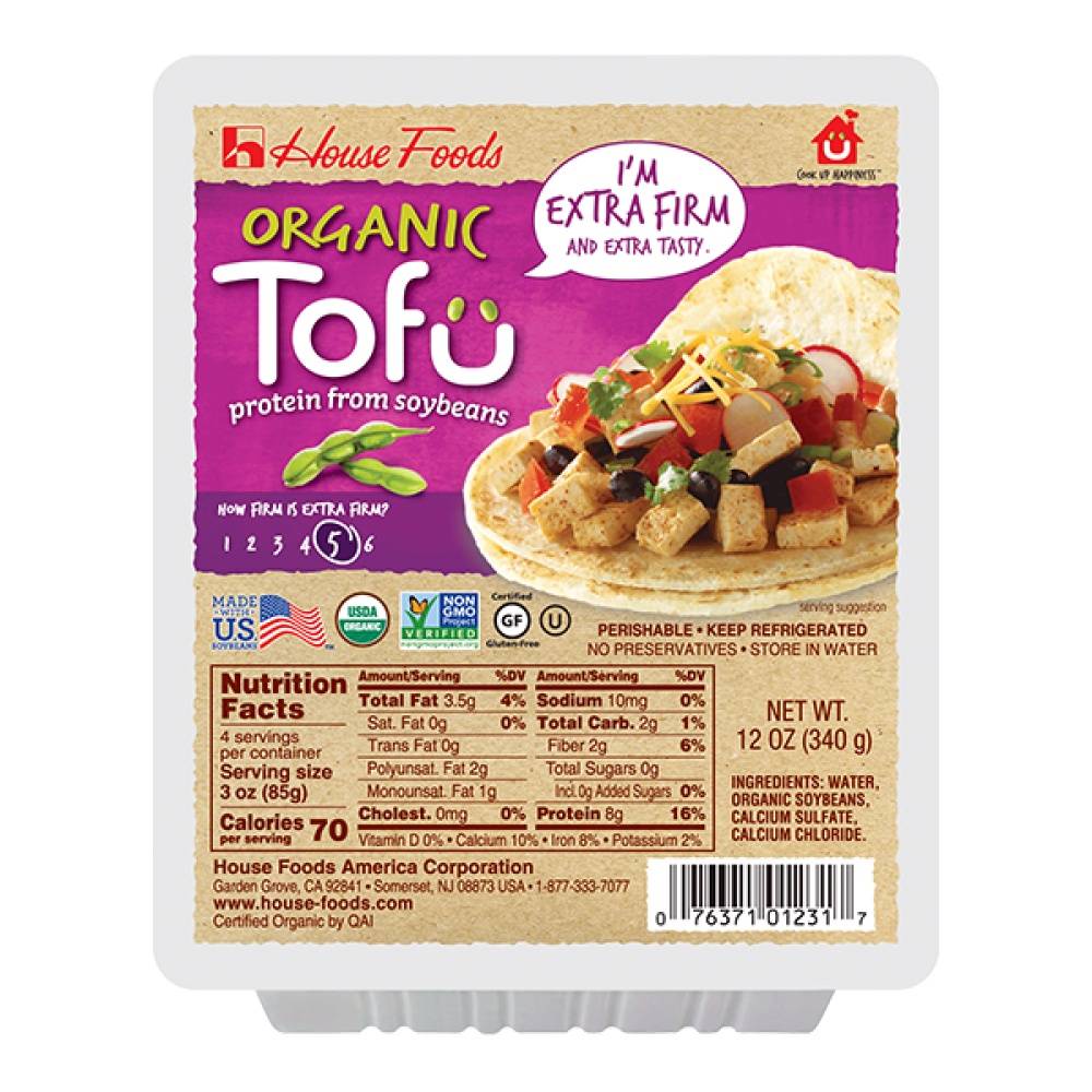 House Foods Organic Extra Firm Tofu (12 oz)