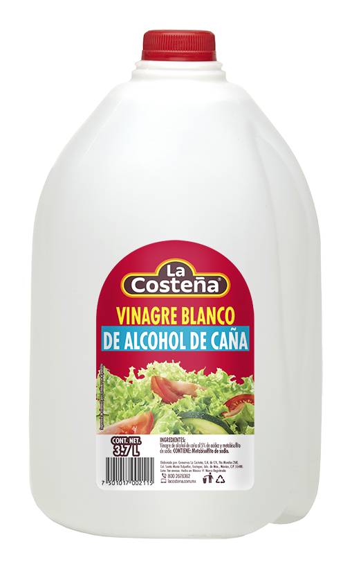 La Costeña · Vinagre blanco de alcohol de caña (3,7 L)