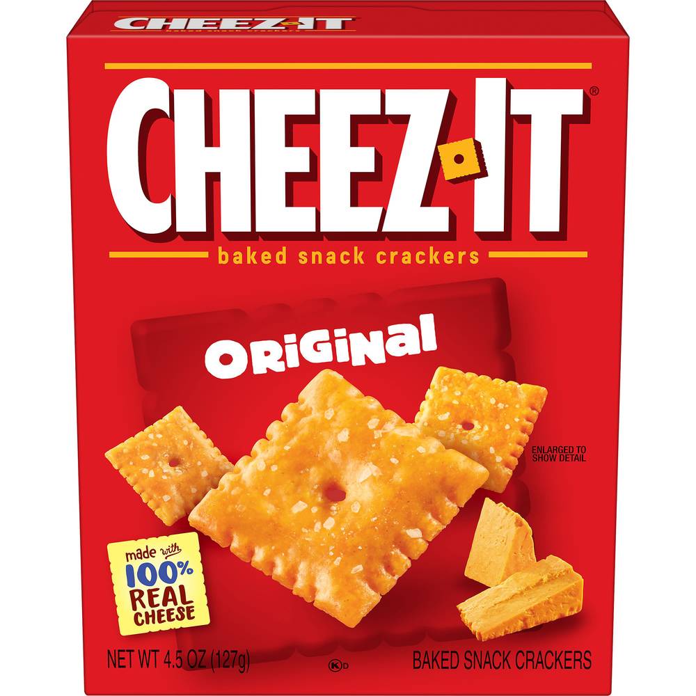 Cheez-It Baked Snack Crackers (4.5 oz)