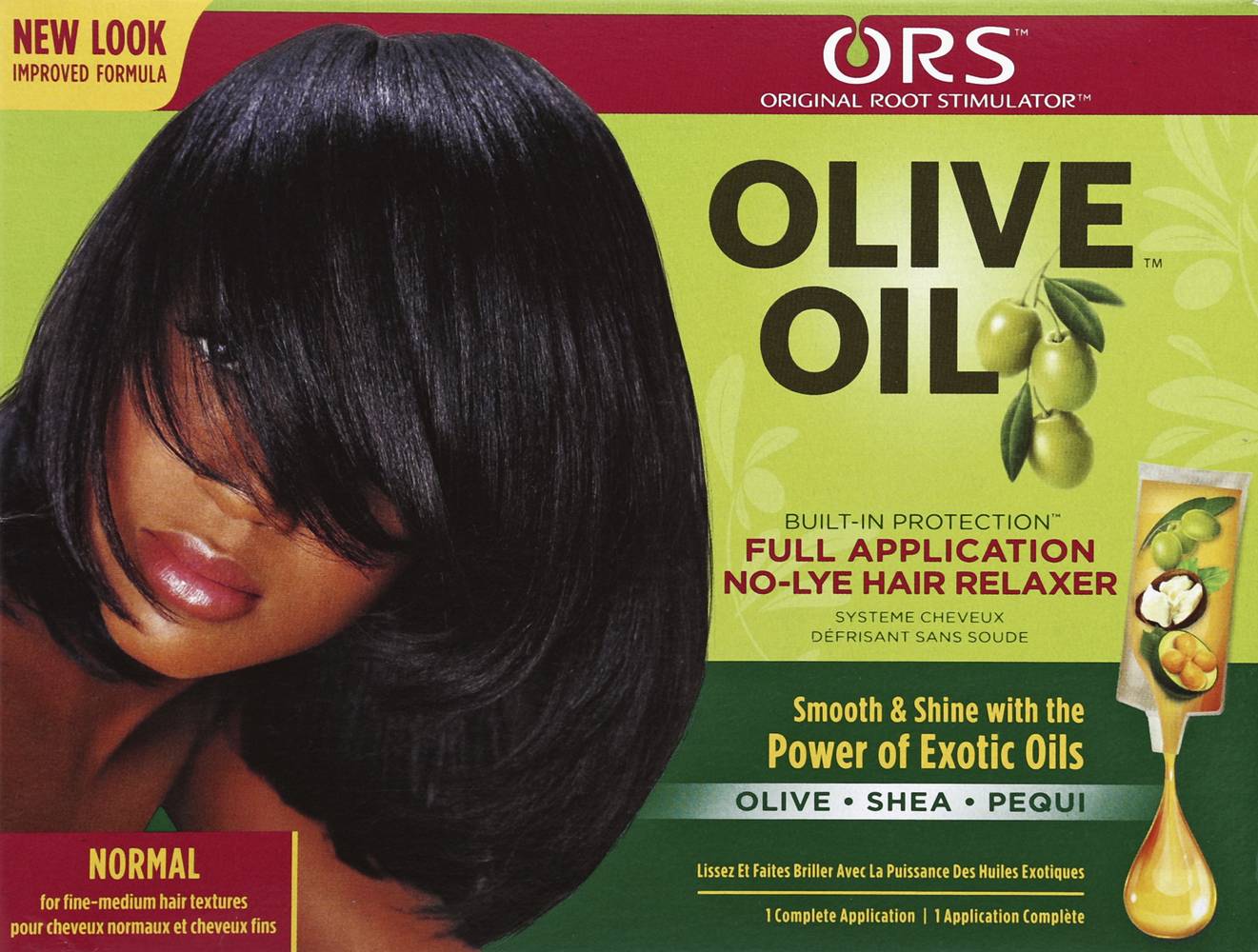 ORS Olive Oil No Lye Built in Protection Hair Relaxer (1.3 lbs)