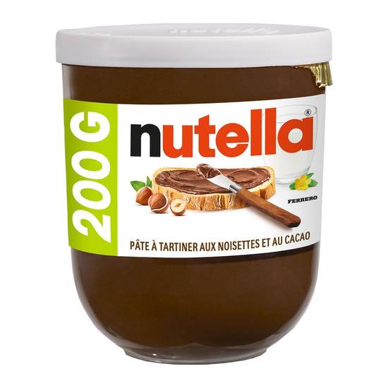 Pâte à tartiner noisettes Nutella 200g