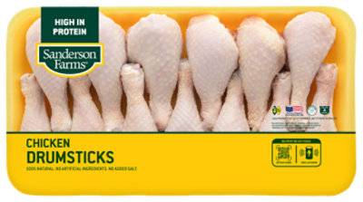 Sanderson Farms Jumbo Chicken Drumsticks - 4 Lb