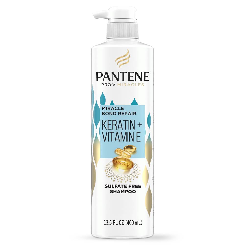 Pantene Miracles Bond Repair Keratin + Vitamin E Shampoo (13.5 fl oz)