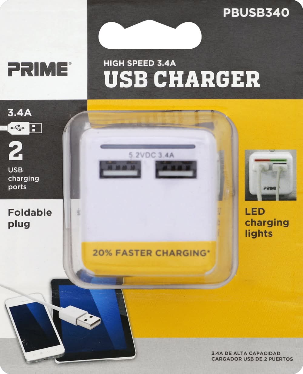 Prime High Speed Usb Charger (4 oz)