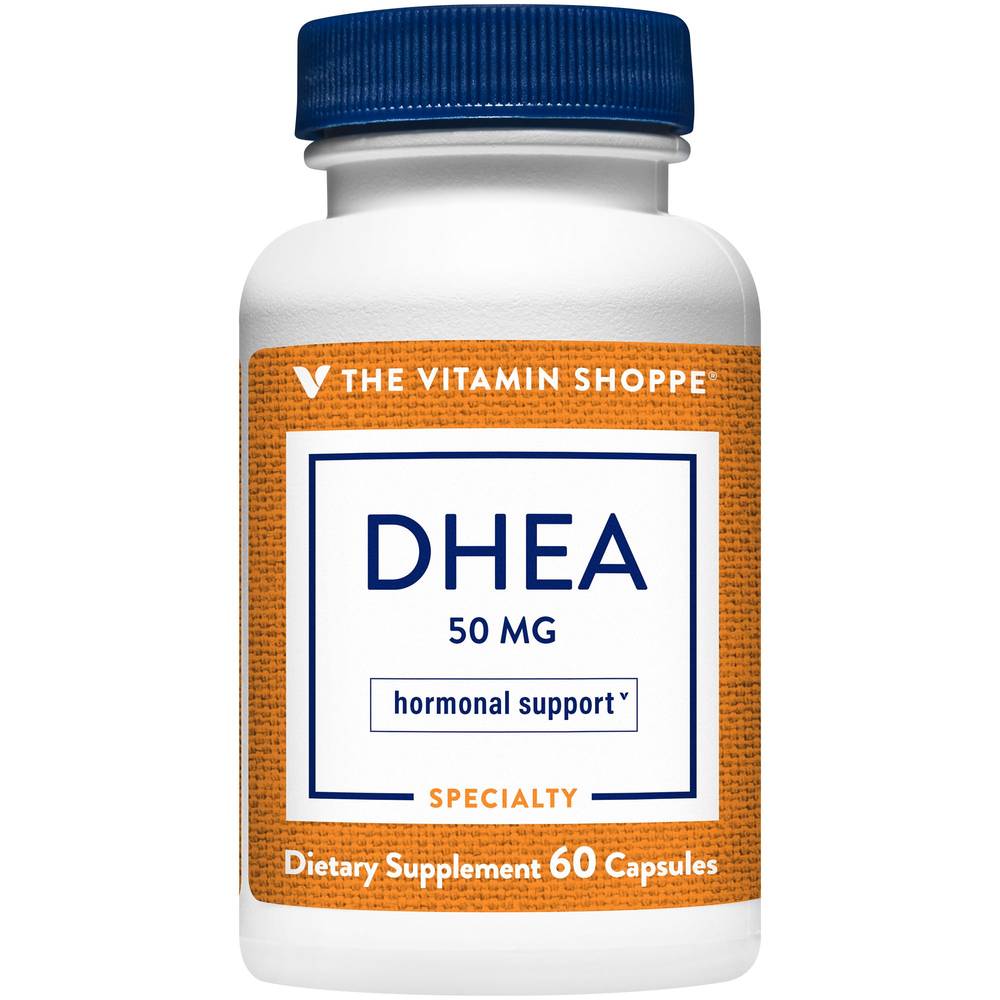 Dhea - Hormonal Support - 50 Mg (60 Capsules)