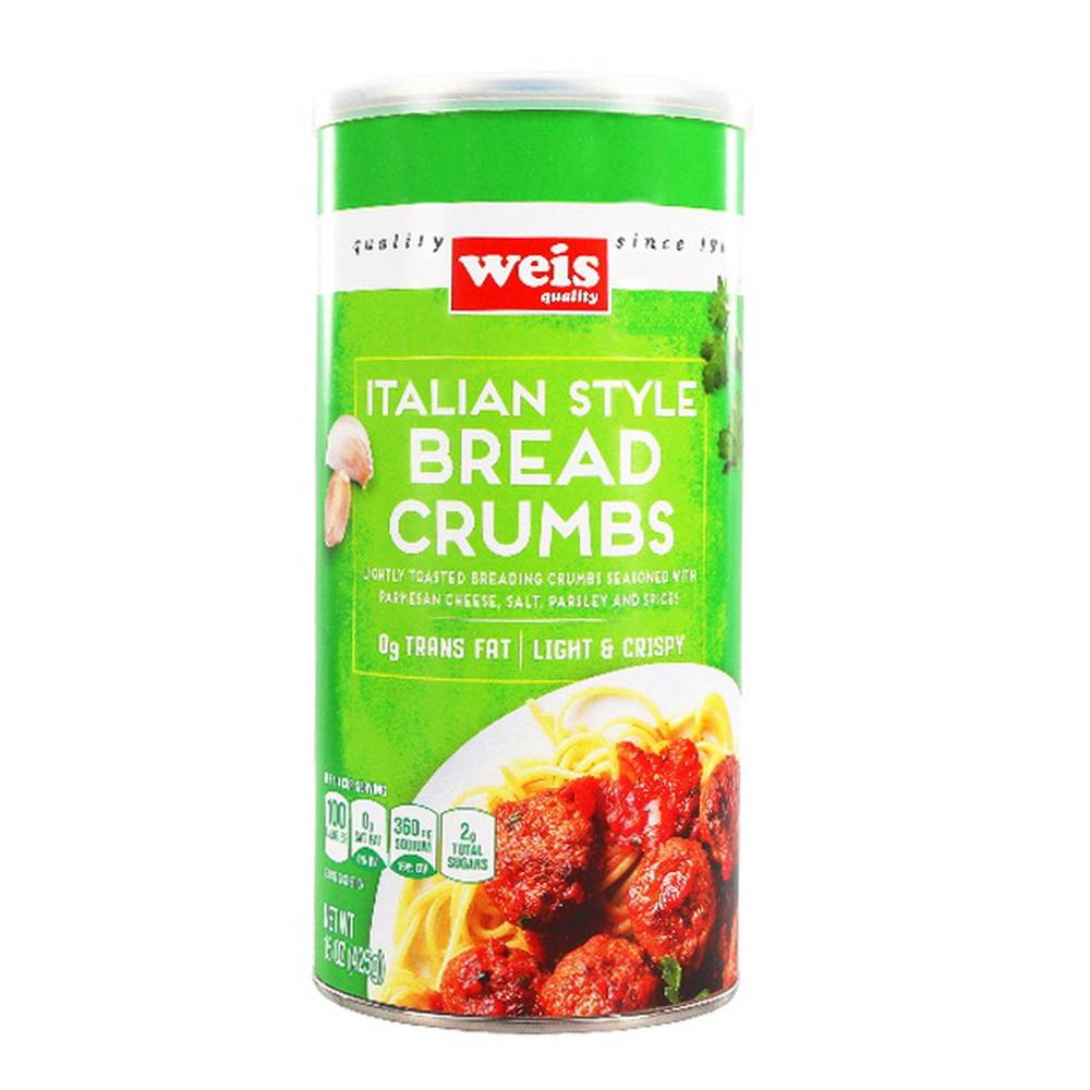 Weis Bread Crumbs Italian Style (15 oz)