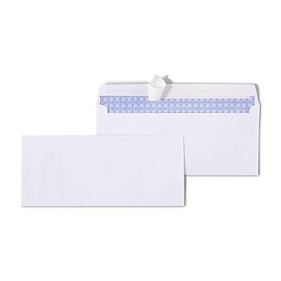 Staples Easyclose Security Tinted Business Envelopes (4 1/8" x 9 1/2"/white)