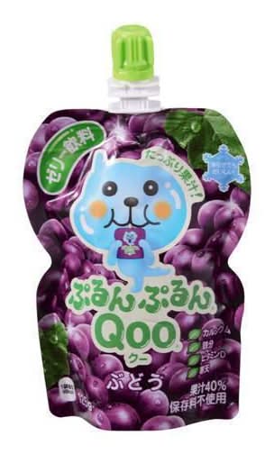 コカ･コーラ ミニッツメイド ぷるんぷるん QOO - ぶどう (125g)