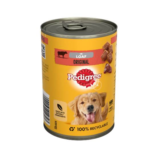 Pedigree Adult Wet Dog Food Tin Original in Loaf (400g)