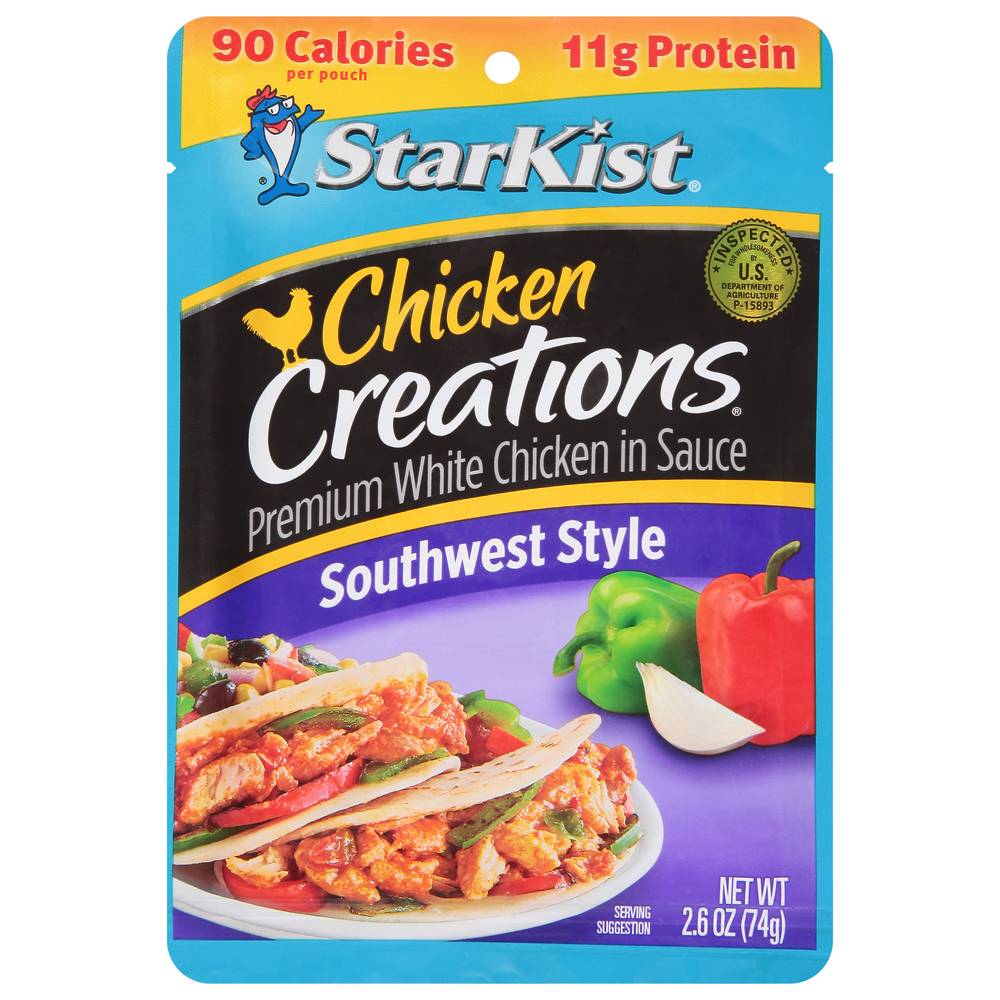 StarKist Southwest Style Premium White Chicken in Sauce (2.6 oz)