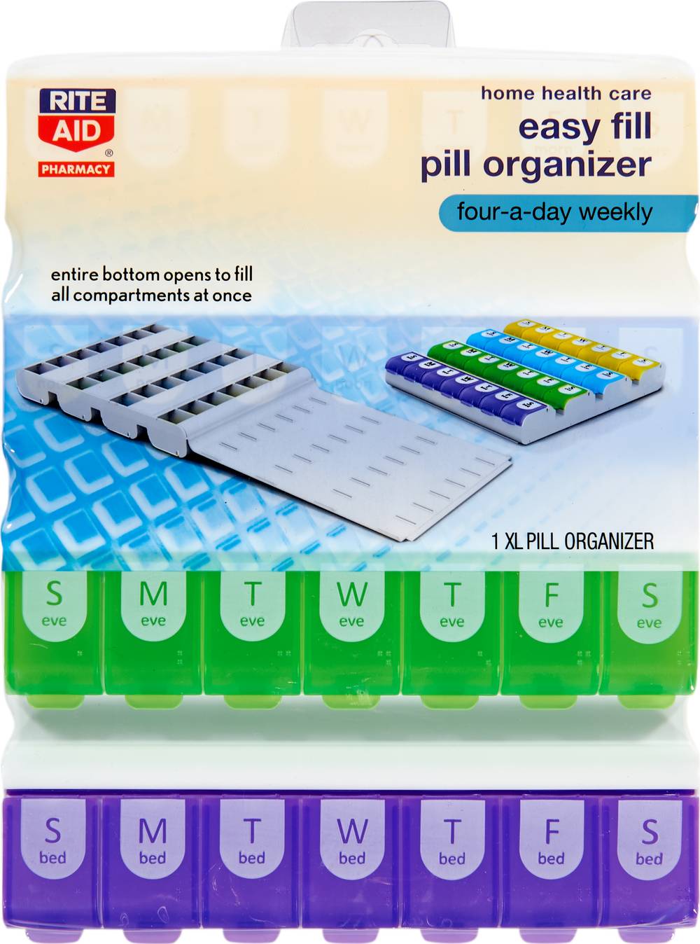 Rite Aid Easy Fill Pill Organizer