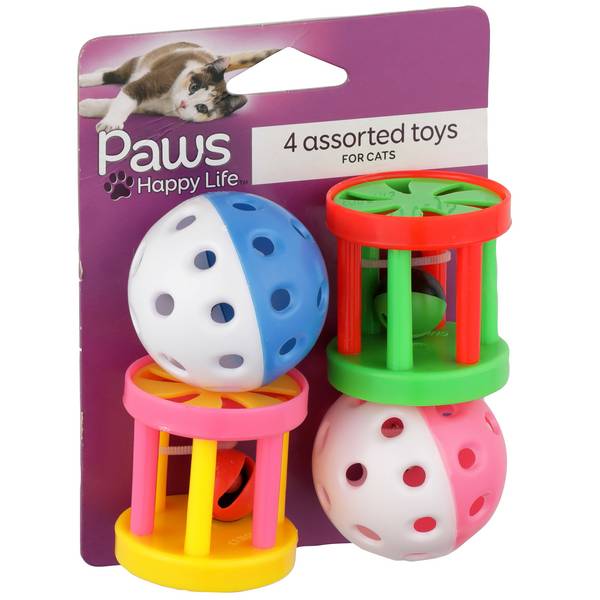 Paws Premium Balls and Rollers Cat Toys