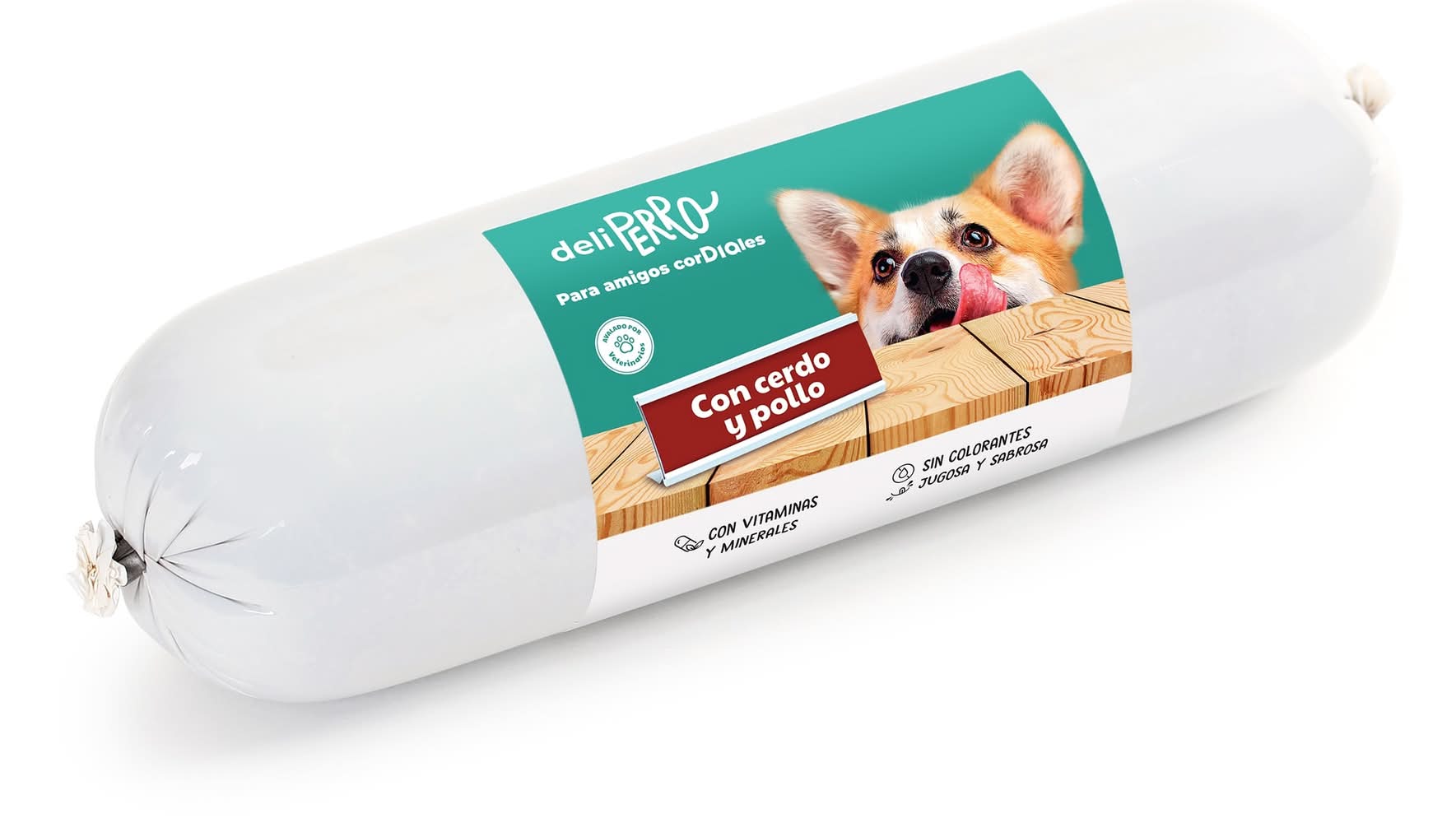 Salchicha Para Perros De Carne Deliperro De Dia 1 Kg