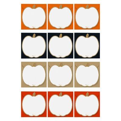 American Greetings Halloween Mini Notes Die Cut Pumpkins (12 ct)