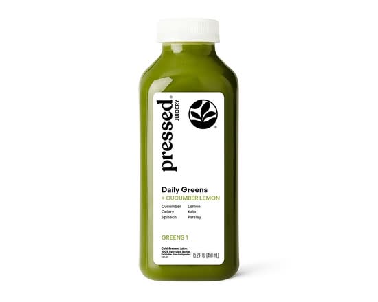 Daily Greens 1: Cucumber Lemon Juice