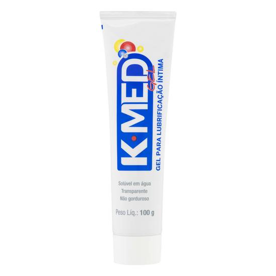 Cimed lubrificante íntimo k-med em gel (100g)
