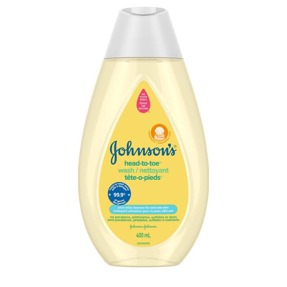 Johnson's Head-To-Toe Baby Bath Wash & Shampoo (400 ml)