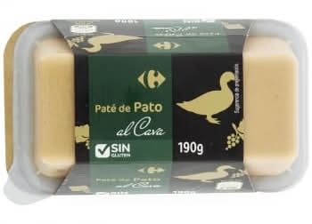 Paté de pato al cava Carrefour sin gluten 190 g