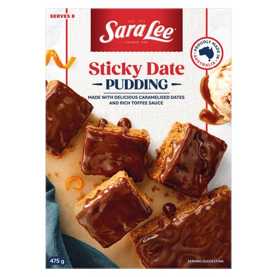 Sara Lee Sticky Date Pudding
