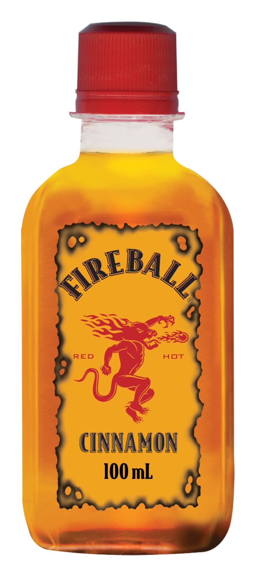 Fireball Flavored Whisky, Cinnamon (100 ml)