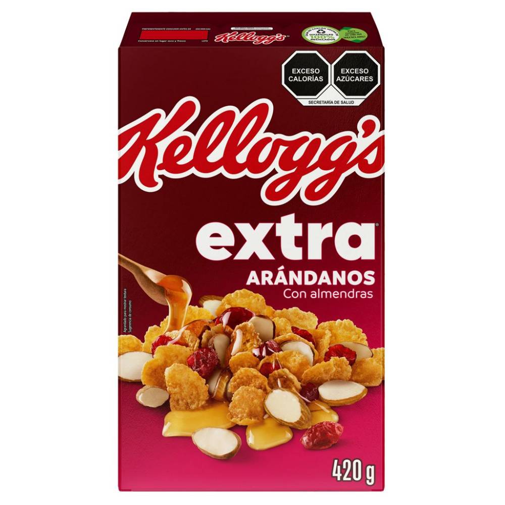 Kellogg's · Cereal extra arándanos con almendras (420 g)