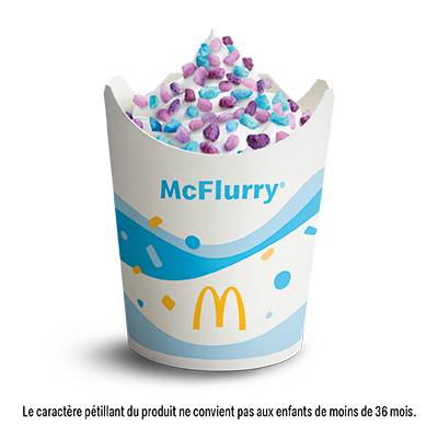 McFLURRY™ SUCRES PÉTILLANTS