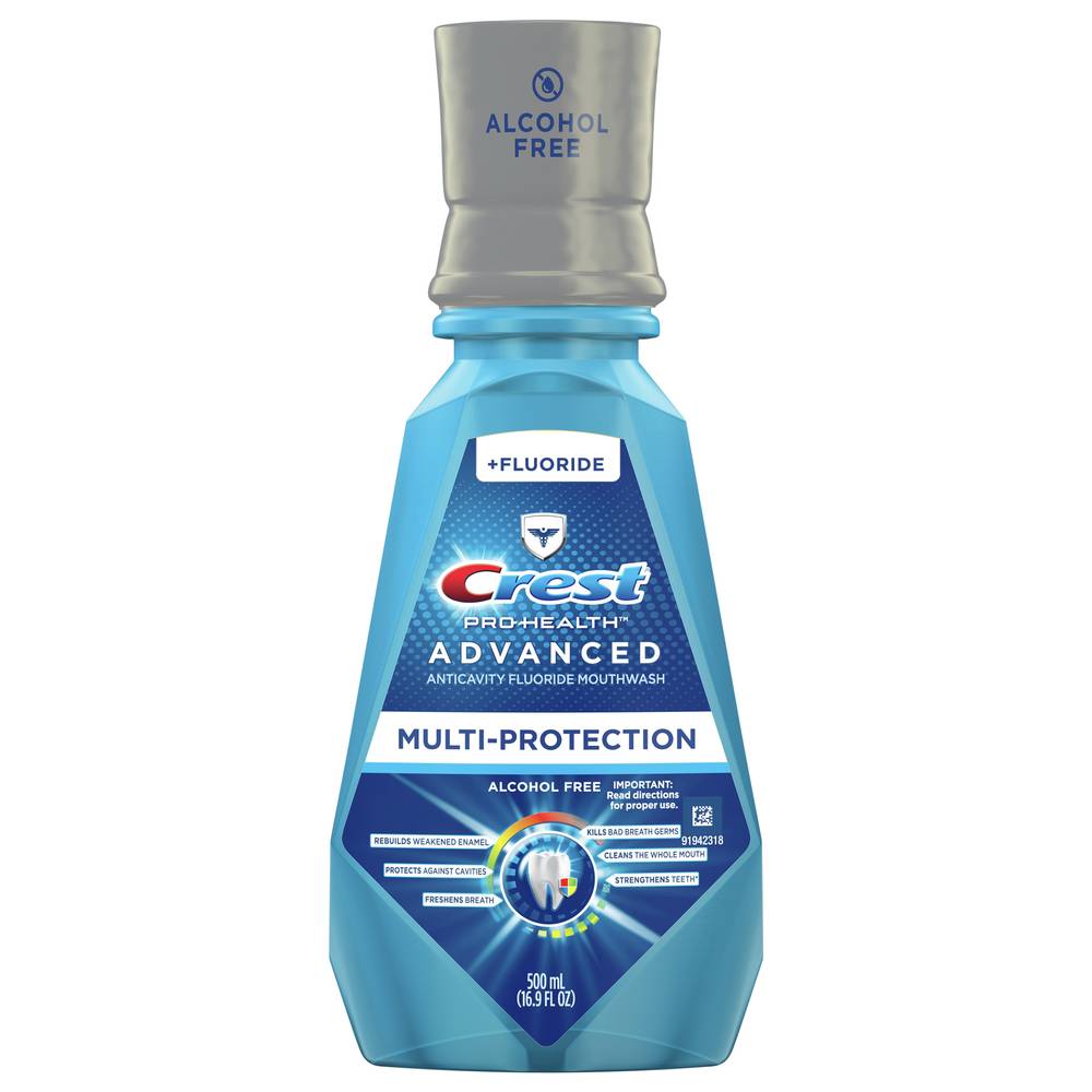 Crest Advanced Multi-Protection Anticavity Fluoride Mouthwash