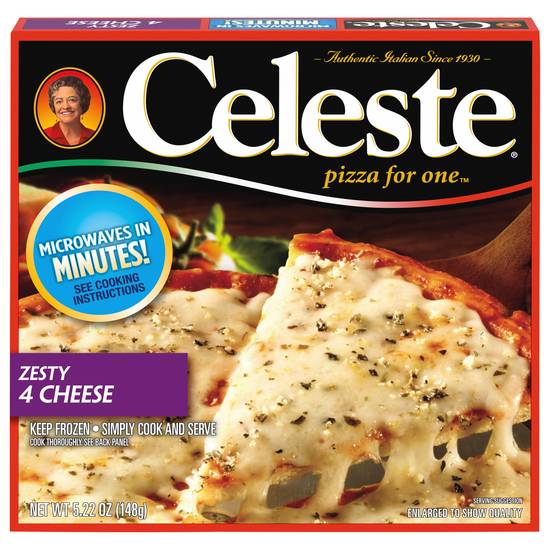 Celeste Zesty 4 Cheese Pizza (5.22 oz)