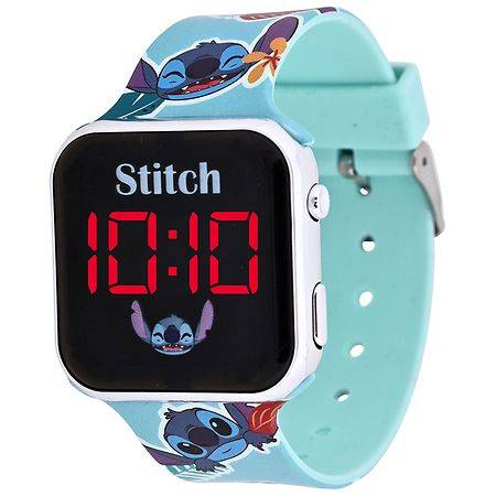 Disney Lilo & Stitch Push Button LED Watch LAS4038 - 1.0 ea