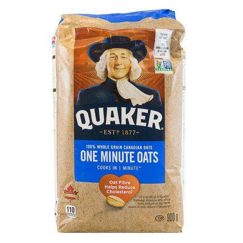 Quaker · One minute oats - Gruau uneminute (900 g - 900g)