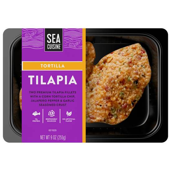 Sea Cuisine New! Tortilla Tilapia