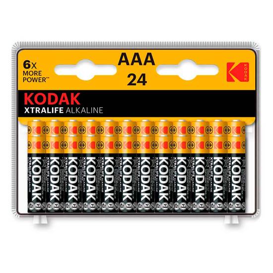 Kodak pilas xtralife alkaline aaa (24 un)