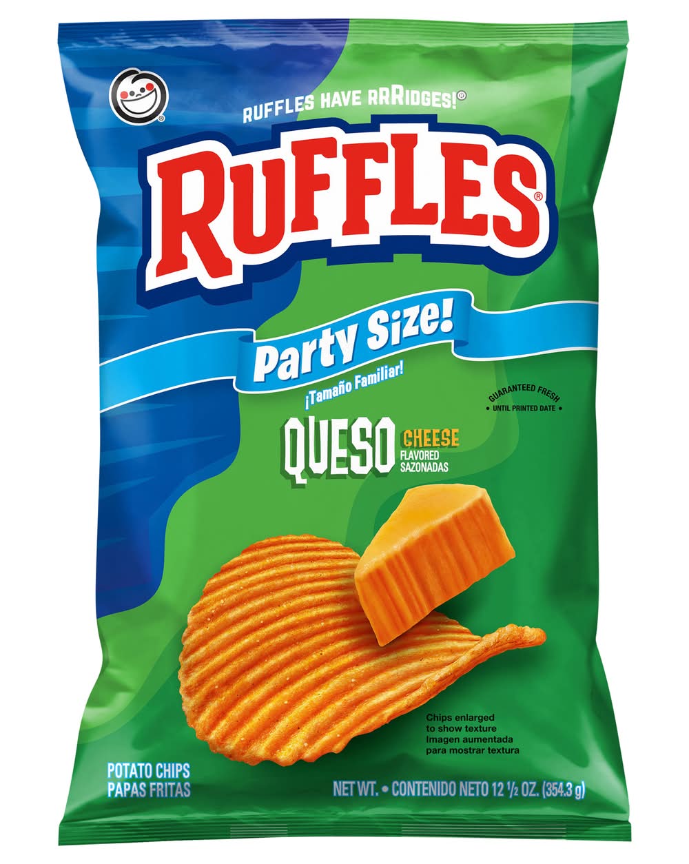 Ruffles Flavored Potato Chips, Cheese (12.5 oz)