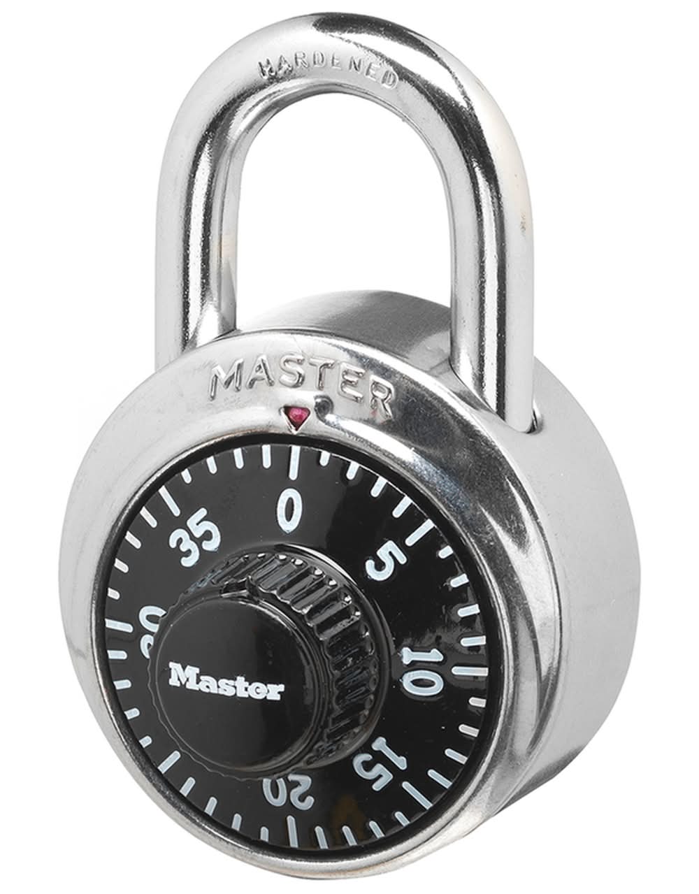 Master Lock 2-9/10 In. H X 1-7/8 In. W Steel Combination Dial Combination Padlock