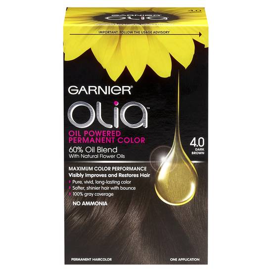 Garnier Olia 4 Dark Brown Hair Dye (1 ct)