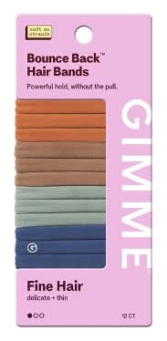 Gimme Beauty Fine Hair Tie Bands, Assorted