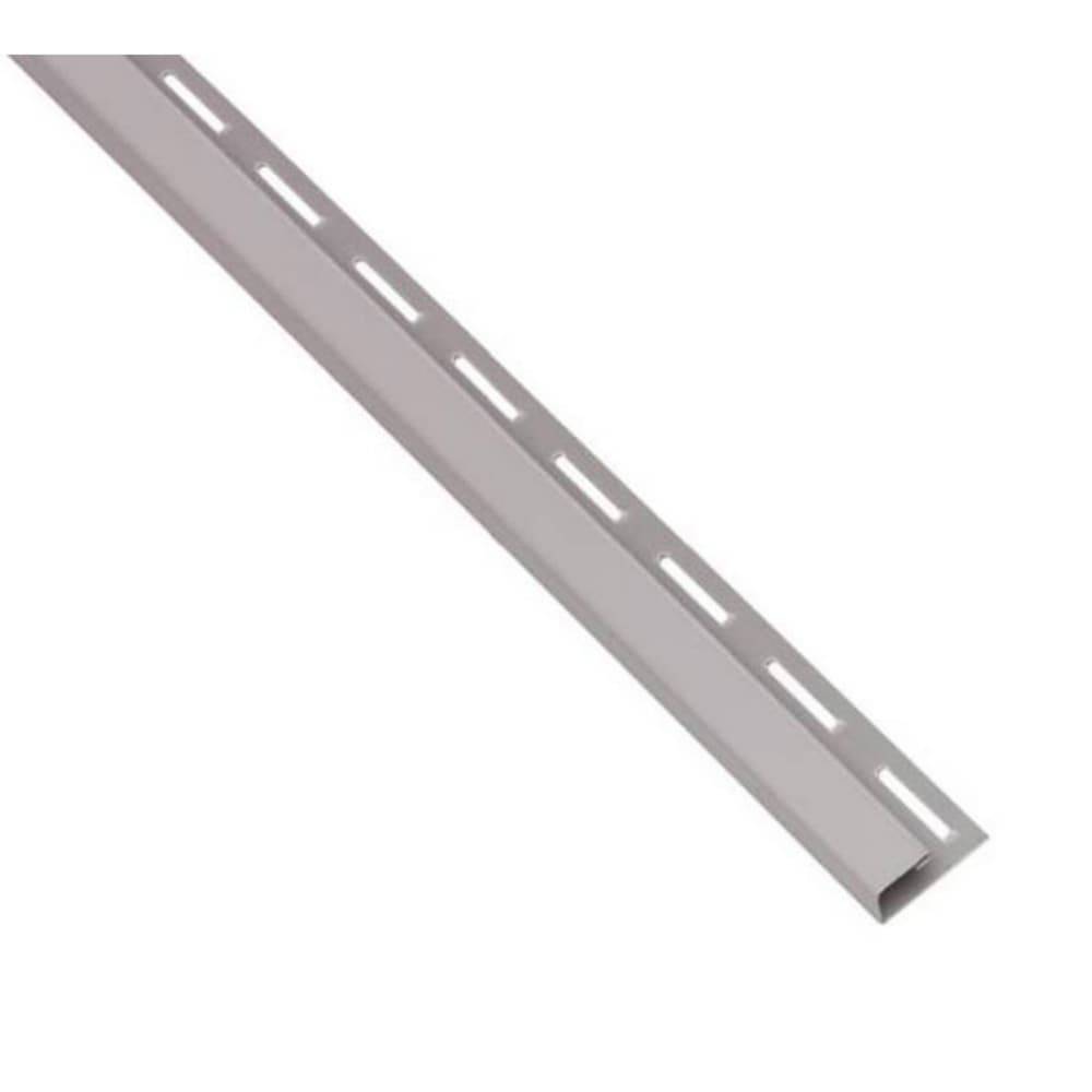 Georgia-Pacific Gray J-channel Vinyl Siding Trim 0.625-in x 150-in | 329060