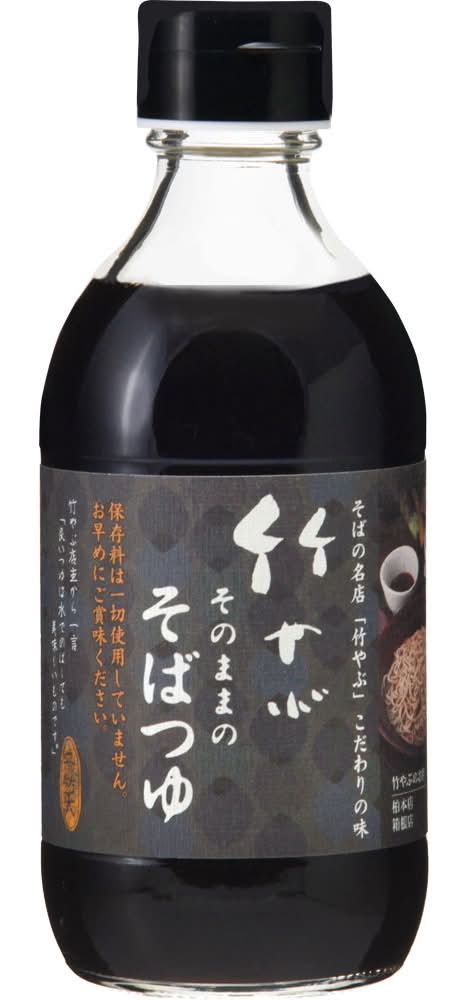 寺岡有機醸造　竹やぶそのままのそばつゆ　290ml　J-176