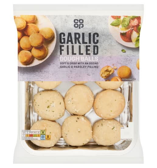 Co-op Garlic Dough Balls (12 pack)