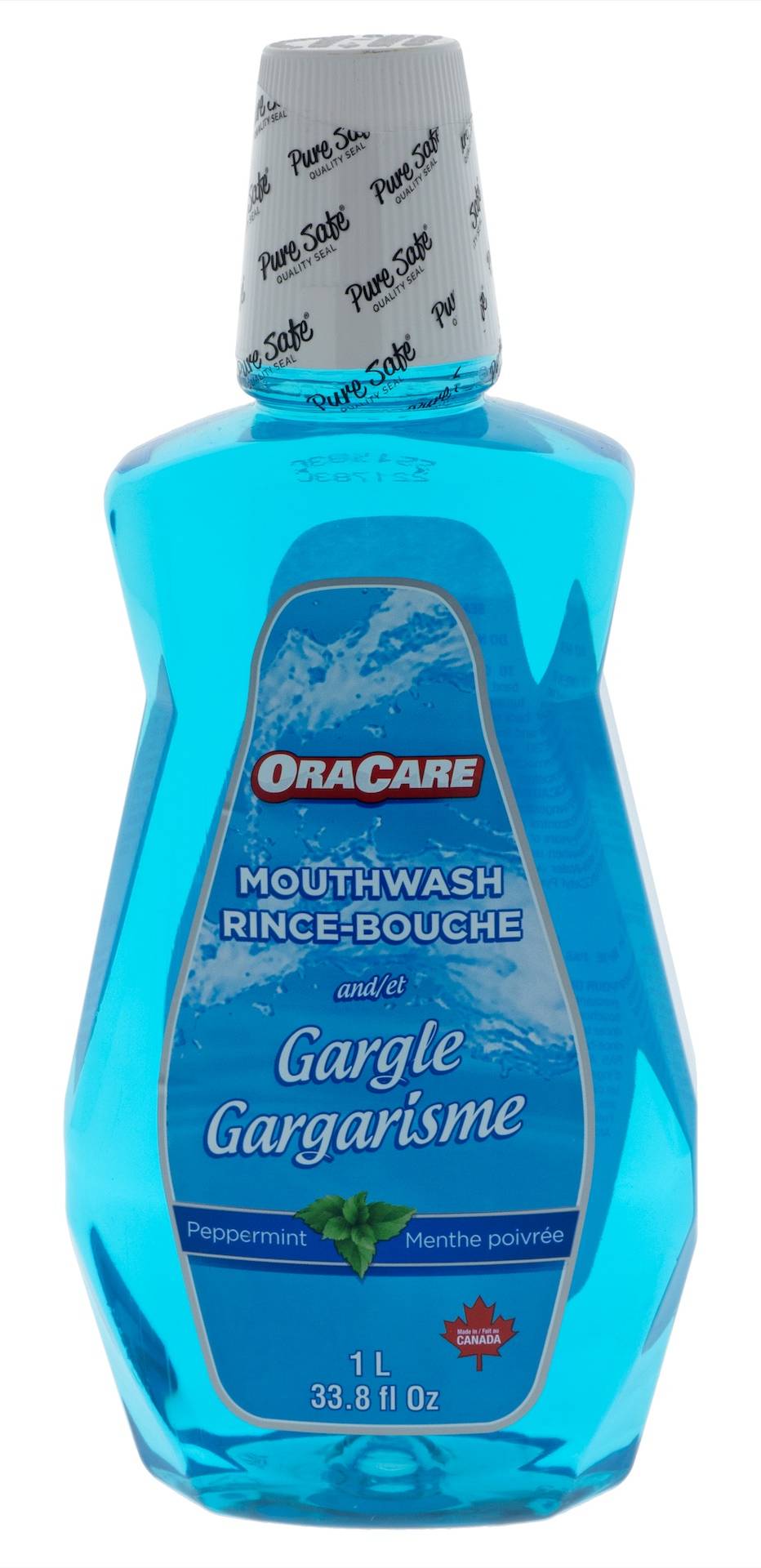 Oracare Liquid Mouthwash, Peppermint (1 L)