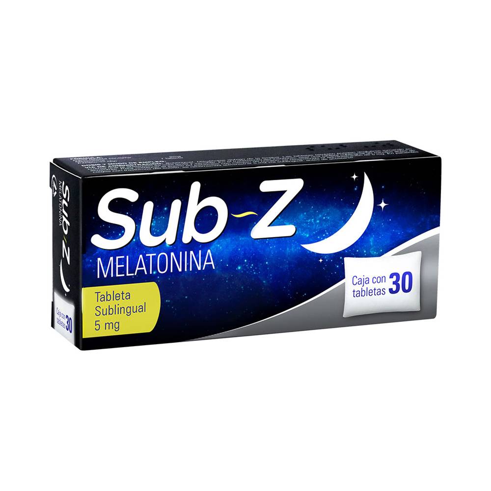 Medix sub z melatonina tabletas 5 mg (30 un)