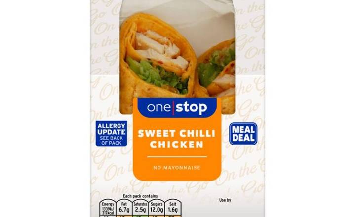 One Stop Sweet Chilli Chicken Wrap (394392)