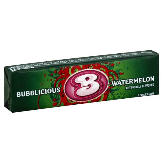 Bubblicious Watermelon Gum (5 ct)