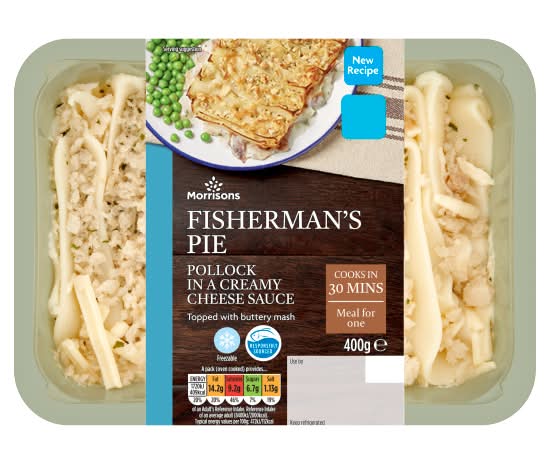Morrisons Fisherman's Pie With Buttery Mash (400g)