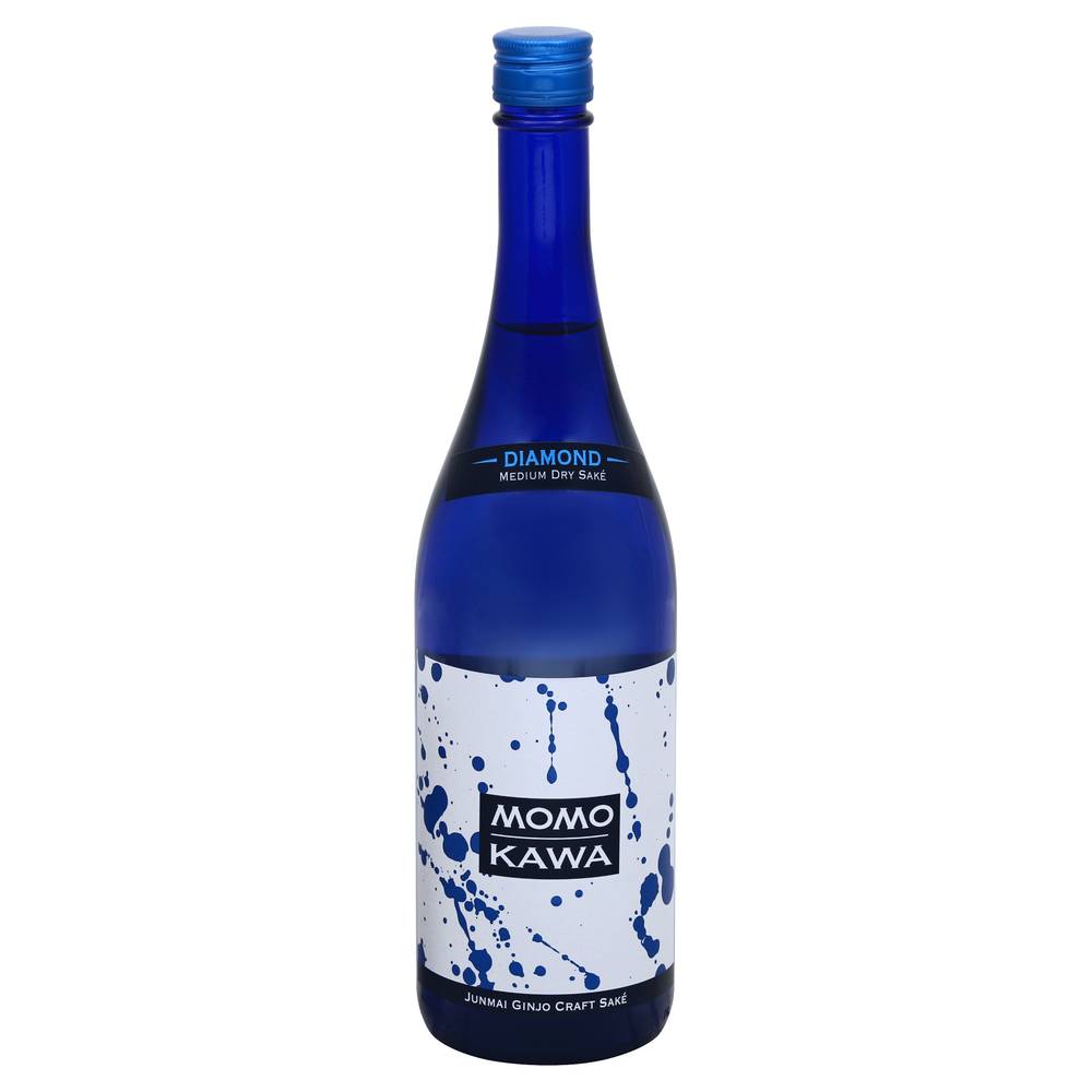 Momokawa Junmai Ginjo Craft Sake Diamond (750 ml)