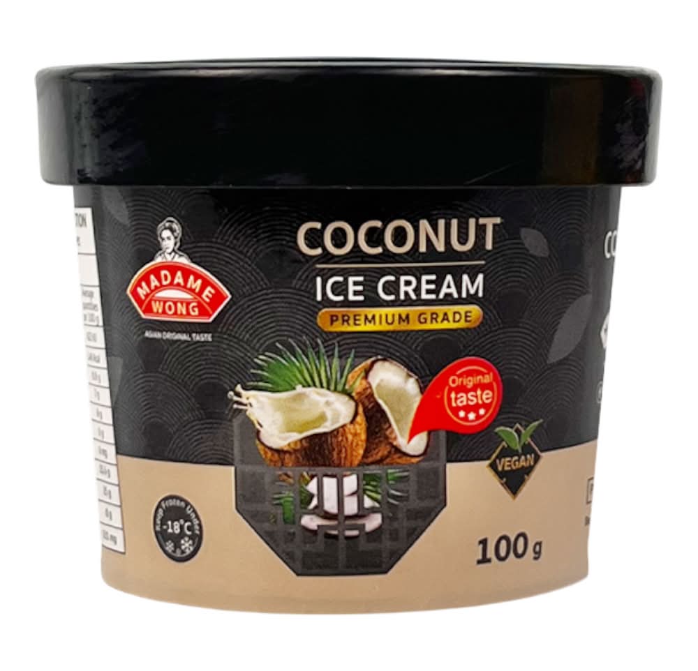Madame Wong Coconut, Ice Cream Cup (100g)