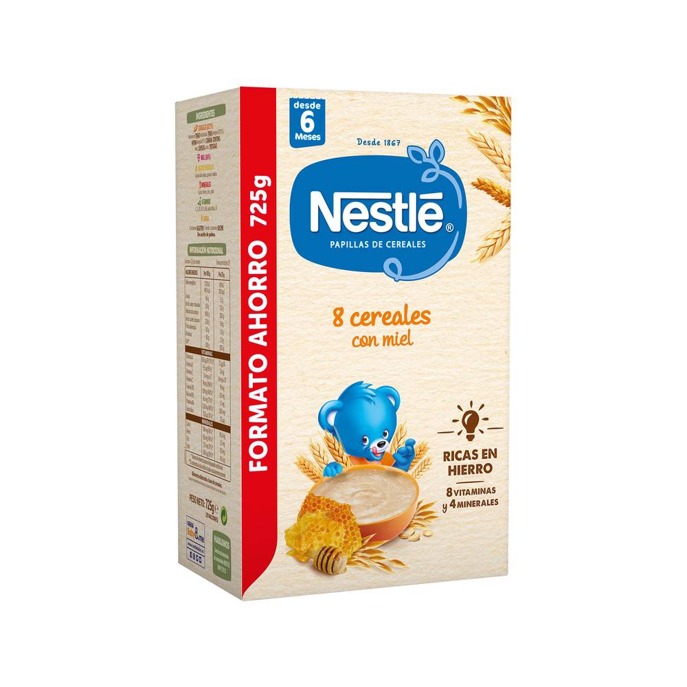 Papilla De Cereales Con Miel Nestlé Caja 725 G