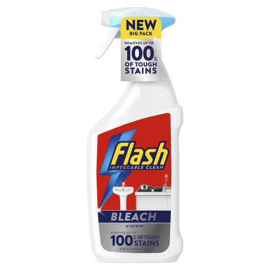 Flash Multi Purpose Bleach Cleaning Spray For Hard Surfaces 800ml