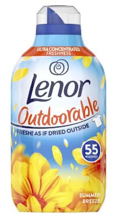 Lenor Outdoorable Fabric Conditioner Summer Breeze 55 Washes