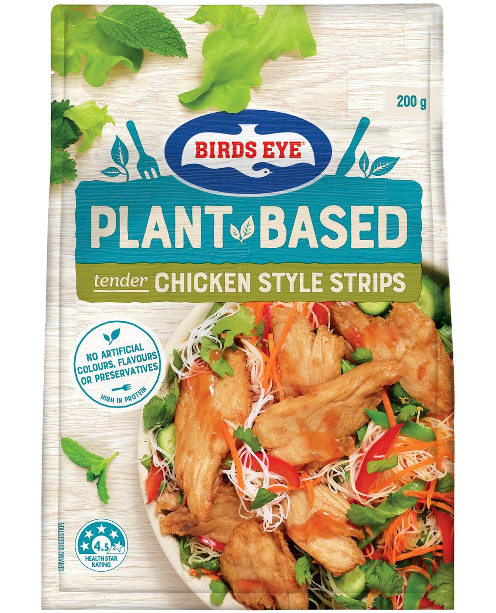 Birds Eye Plant Based Chicken Stirps (200g)